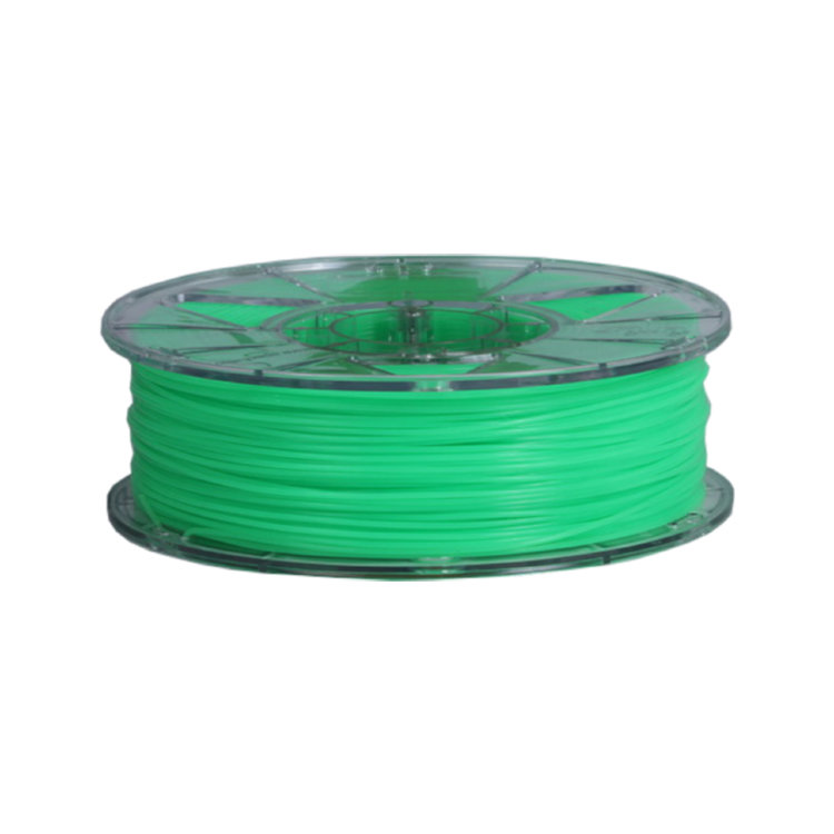 Стримпласт PLA Ecofil Зеленый флуоресцентный пластик для 3D принтера, пруток 1.75мм / 0.75кг