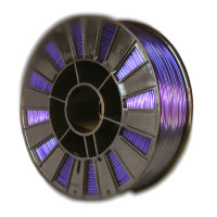 Стримпласт PETG Ecofil Фиолетовый прозрачный пластик для 3D принтера, пруток 1.75мм / 1кг