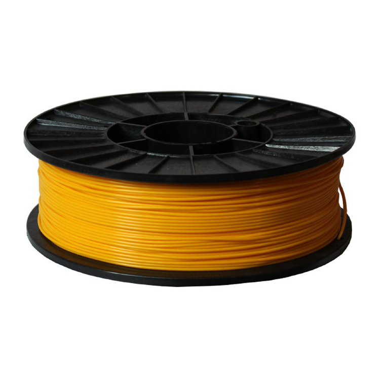 Стримпласт ABS+ Желтый пластик для 3D принтера, пруток 1.75мм / 0.8кг