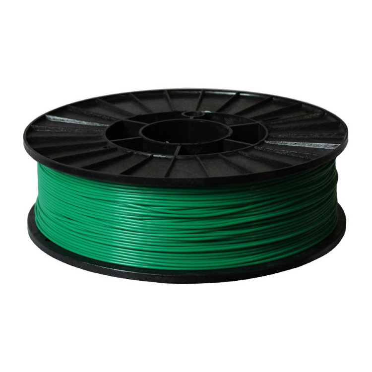 Стримпласт ABS+ Зеленый пластик для 3D принтера, пруток 1.75мм / 0.8кг