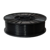 Стримпласт ABS+ Черный пластик для 3D принтера, пруток 1.75мм / 0.8кг